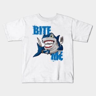 Bite Me Shark Kids T-Shirt